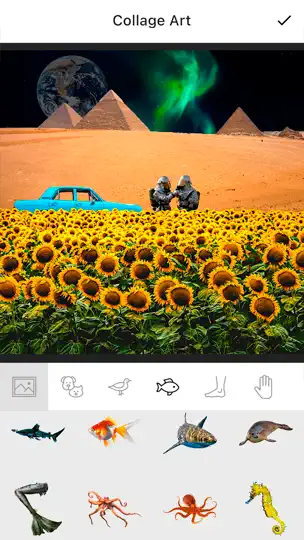 Captura de pantalla de Collage Art - Become An Artist en iPhone 2