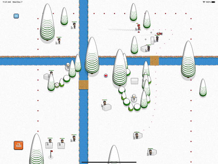 Pixel Pro Snow Fight