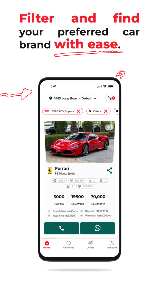 Exford rent a car - 1.0.4 - (iOS)