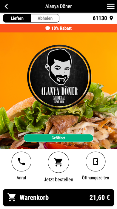 Alanya Döner Screenshot