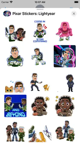 Game screenshot Pixar Stickers: Lightyear apk