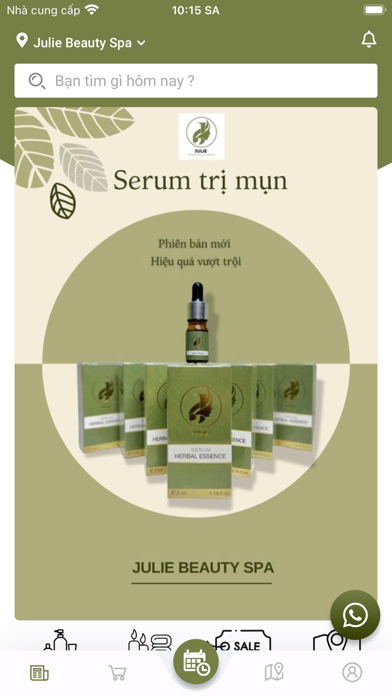 Julie Beauty Spa Screenshot