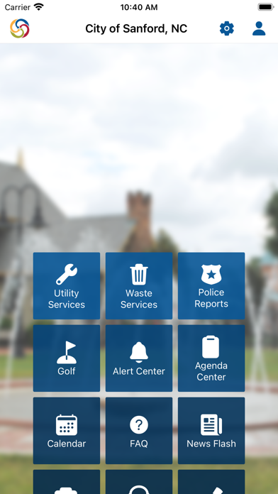 City of Sanford, NC Screenshot