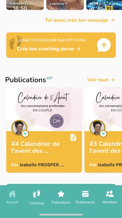 Petits pas Screenshot