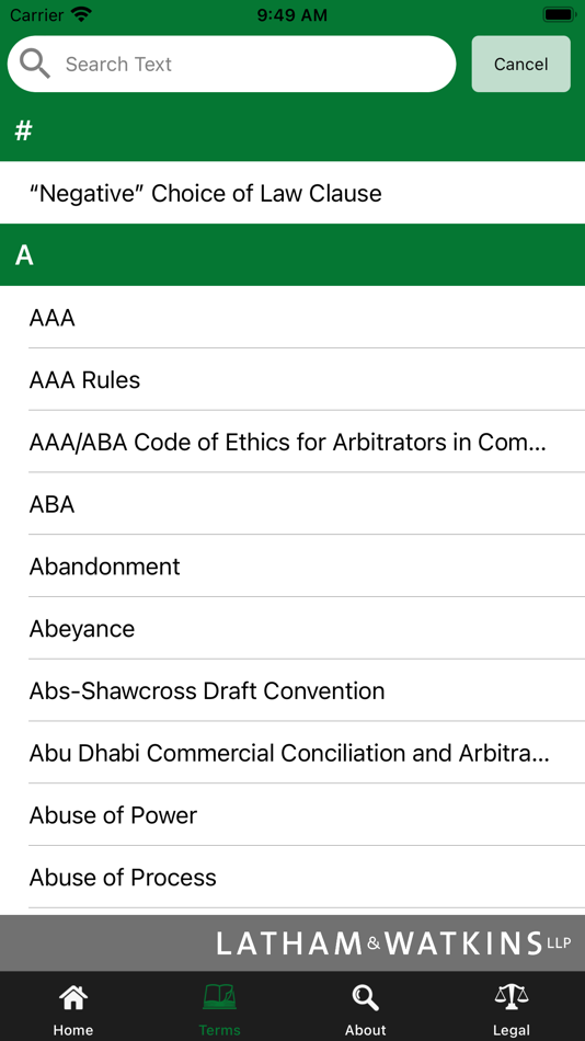 #2. The Book of Jargon® - IA (iOS) 게시자: Latham & Watkins LLP