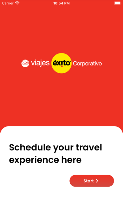Viajes Éxito Empresas Screenshot
