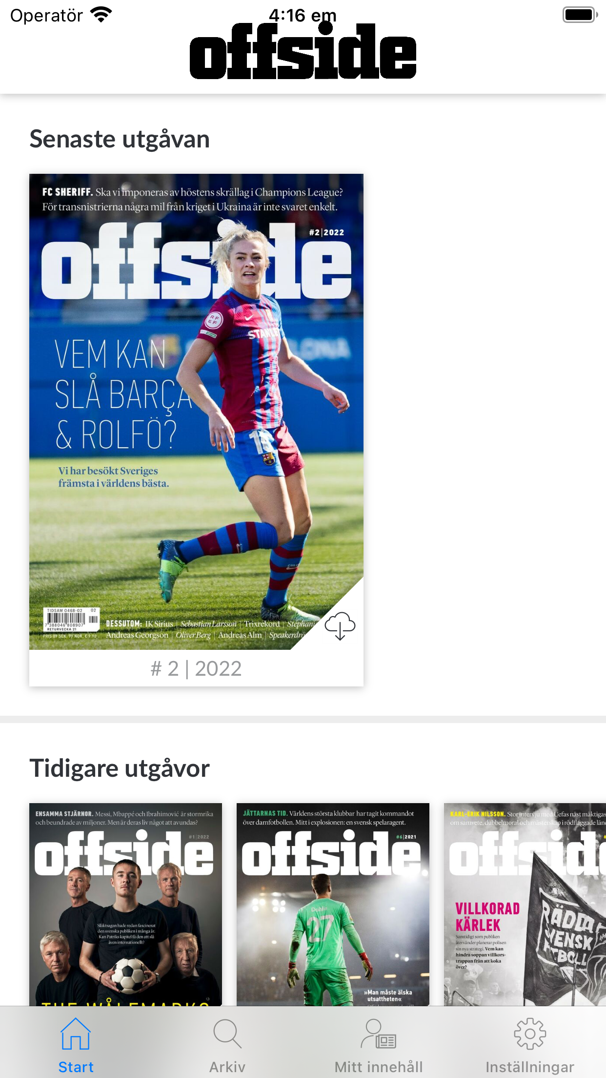 Fotbollsmagasinet Offside