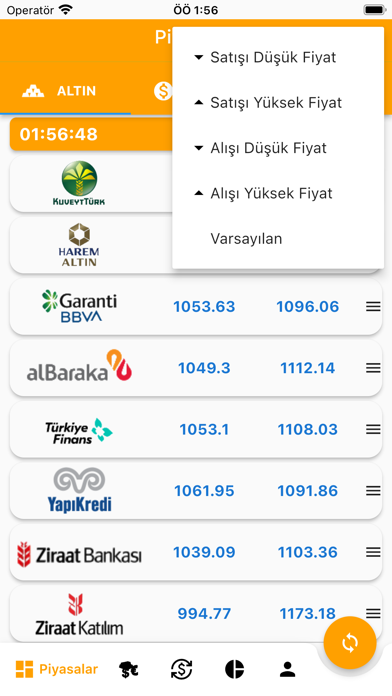 Banka Döviz Kurları Pro Screenshot