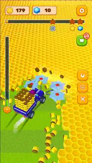 asmr honey: mowing simulator iphone screenshot 2