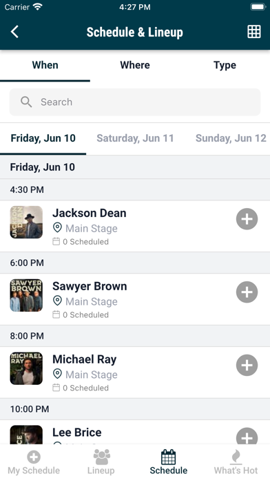 Country Thunder Iowa Screenshot