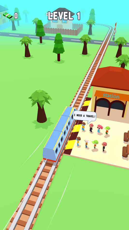 #1. Train Crosser (iOS) Podle: Melih Kavla