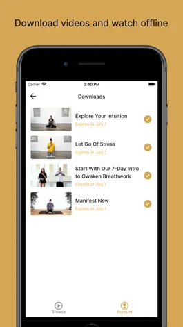 Game screenshot Owaken Breathwork apk
