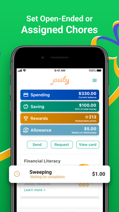 Jassby: Debit Card for Teens Screenshot