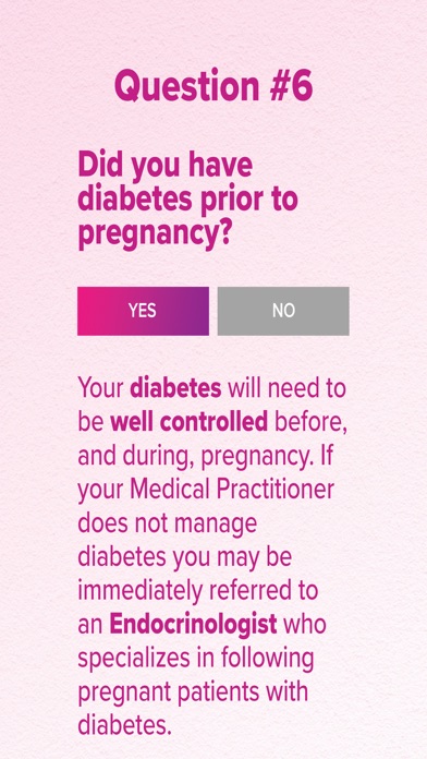Is my pregnancy high risk? Screenshot