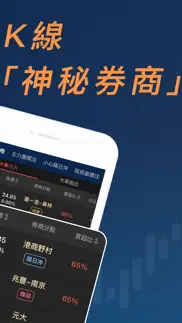 股市分點k線 - 幫你找到低買高賣的關鍵券商 iphone screenshot 2
