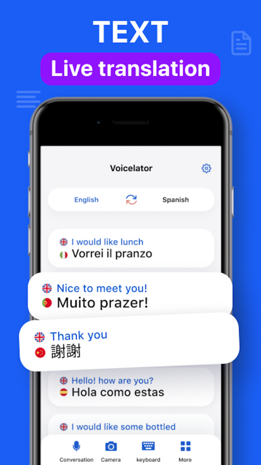 #5. Voice translator — Voicelator (iOS) 由: APPJIGGLY LIMITED