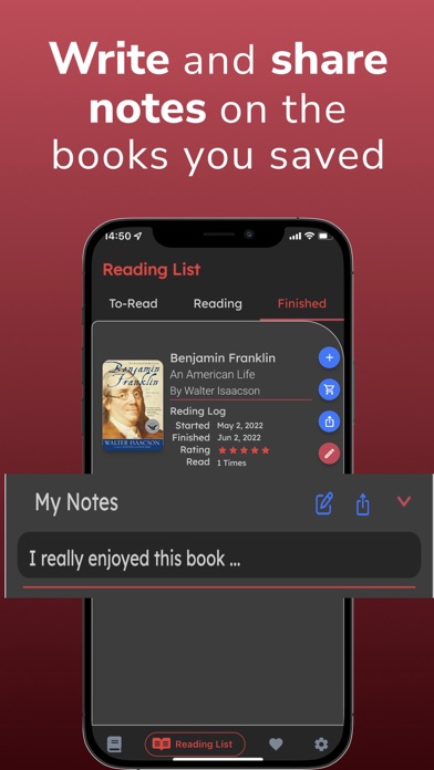 Bookshelf: Book Tracker, Club Screenshot