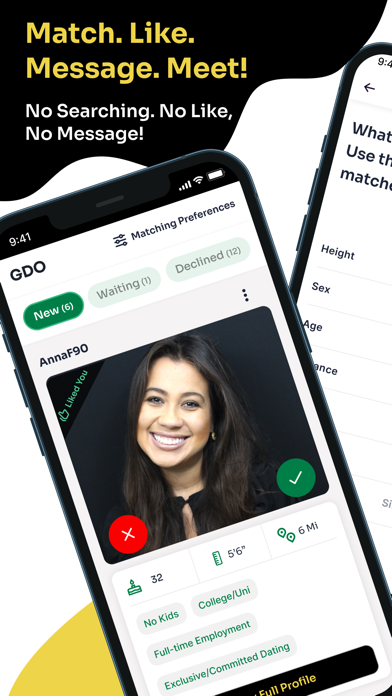 GDO (Genuine Dating Only) Screenshot