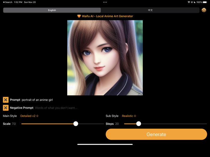Waifu Art AI - Local Generator