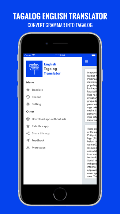 Tagalog English Translatorのおすすめ画像4