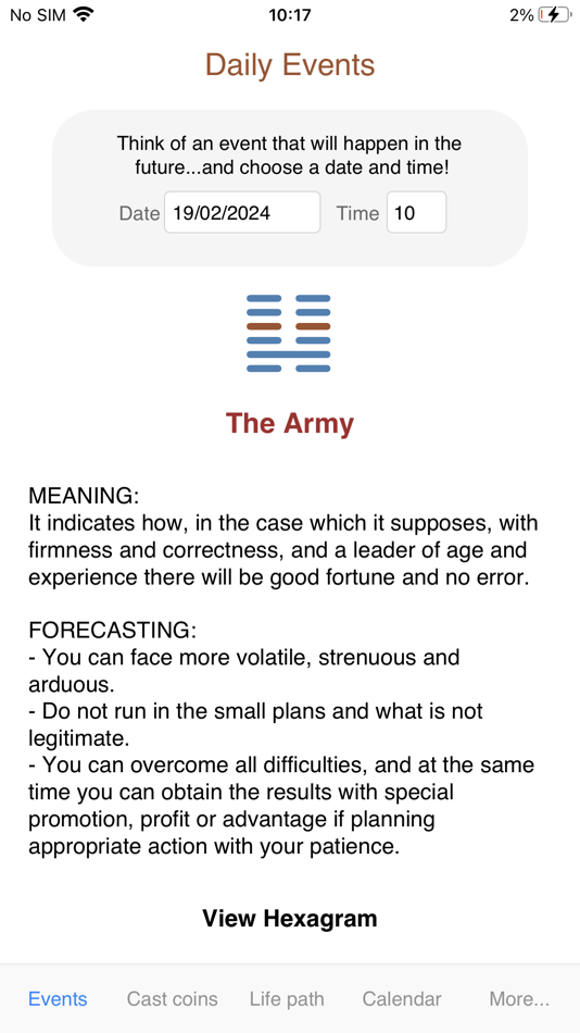 #1. uChing: I Ching Horoscope (iOS) 由: Mai The Hung