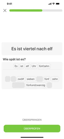 Game screenshot Die Uhrzeit - Deutsch lernen hack
