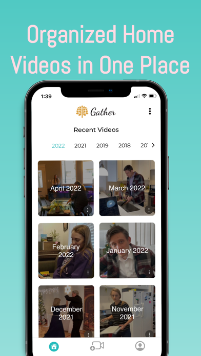 Gather - Home Video Maker Screenshot