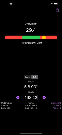 Game screenshot Simple BMI evaluator apk