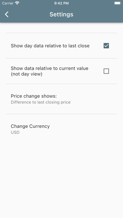 Natural Gas Price Screenshot