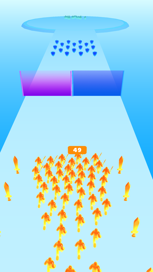 #9. ColorBlobRun (iOS) 由: Aden Games