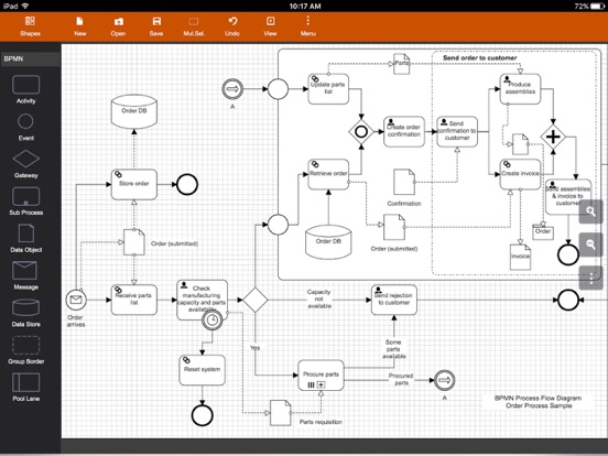 Screenshot #6 pour Diagram Designer - for Graphic