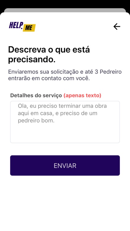 Help Me - Cliente screenshot-6