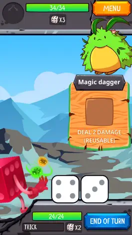 Game screenshot Dice Adventures Roguelike Game mod apk