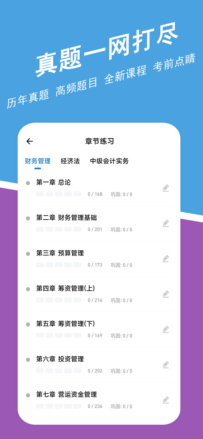 中级会计练题狗-中级会计职称考试真题库