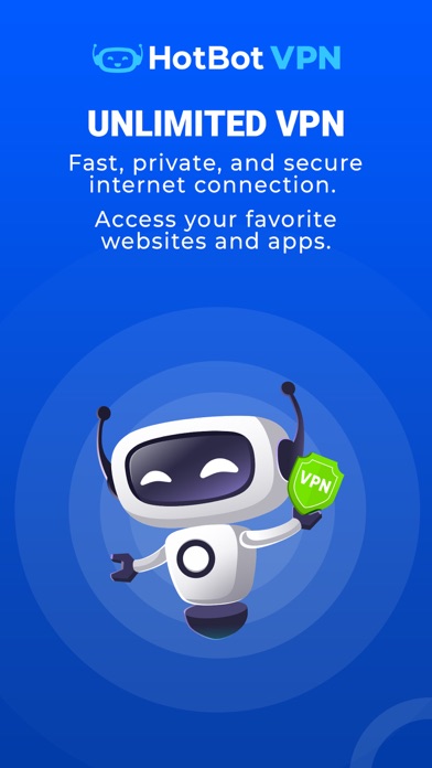 HotBot VPN | Privacy App. Screenshot