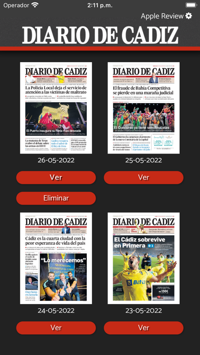 Diario de Cádiz Screenshot