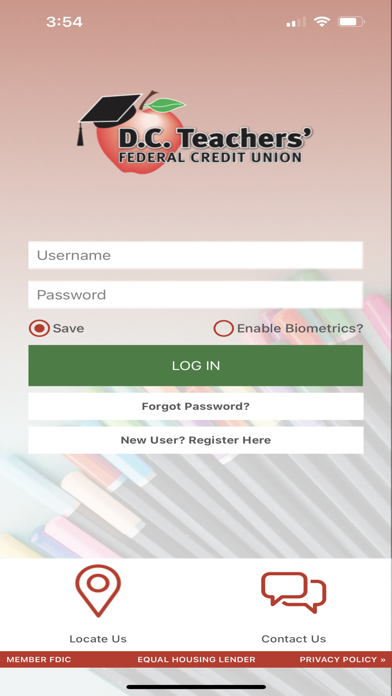 DC Teachers FCU Screenshot