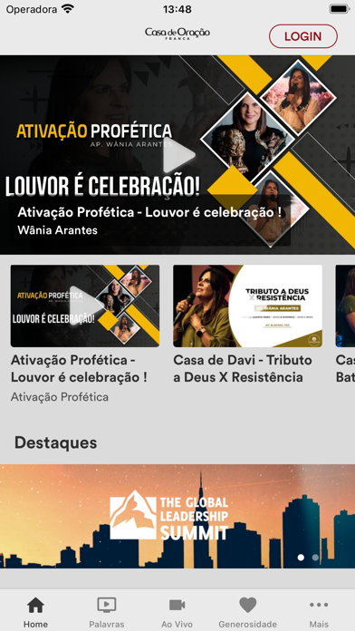 Casa de Oração Franca Screenshot
