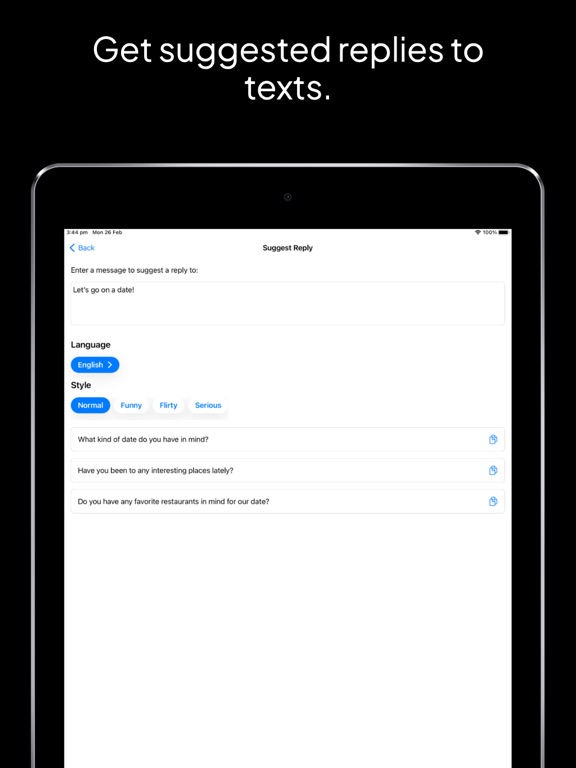 Langs: AI Language Learning iPad screenshot 5 - Education app