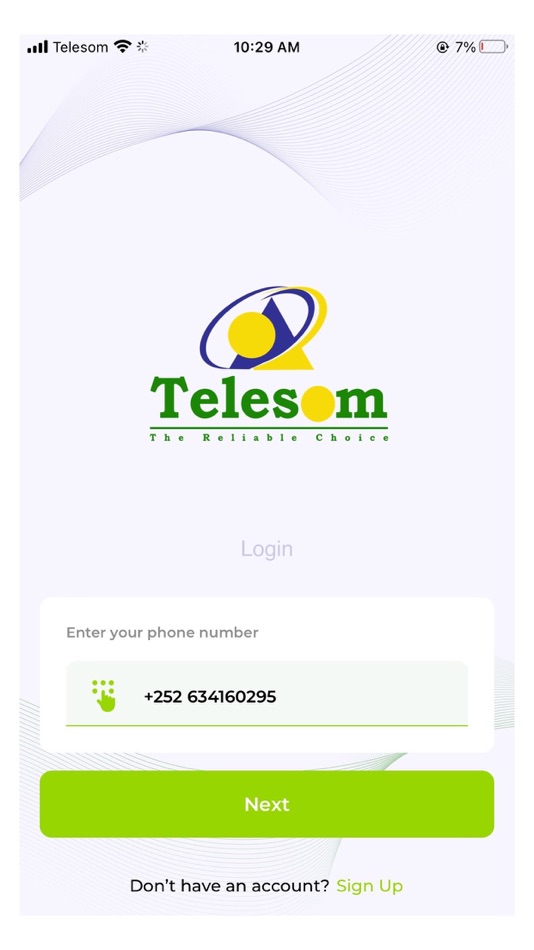 #1. Telesom App (By Vivatech R&D) (iOS) 由: Telesom