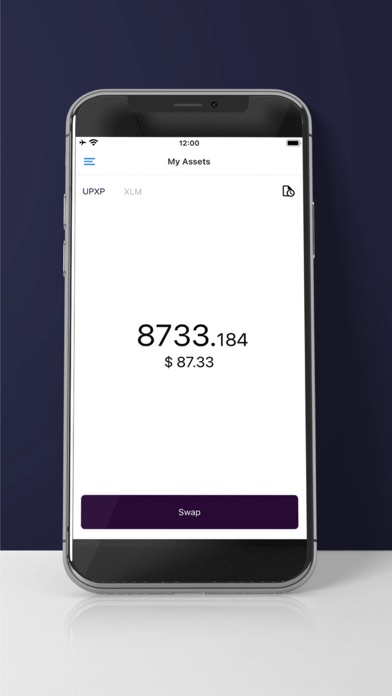 UPXP Wallet Screenshot