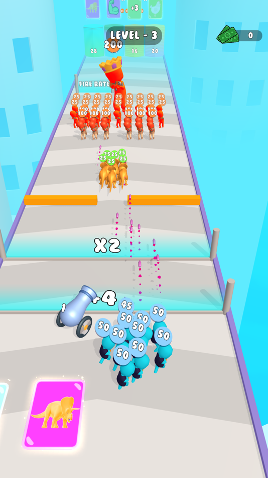 #3. Battle Runner 3D (iOS) 由: Melih Kavla