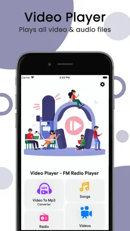 Game screenshot Video Player - FM Radio Player mod apk