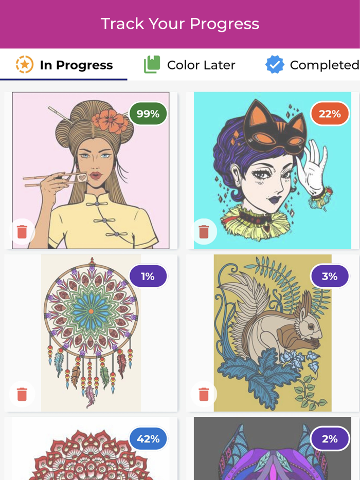Coloring Book by Number Pro