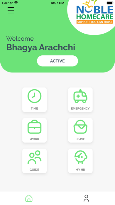 Noble Homecare Screenshot