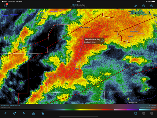 Screenshot #2 for RadarScope