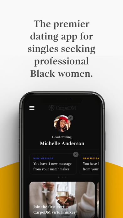 CarpeDM: Date Black Women Screenshot