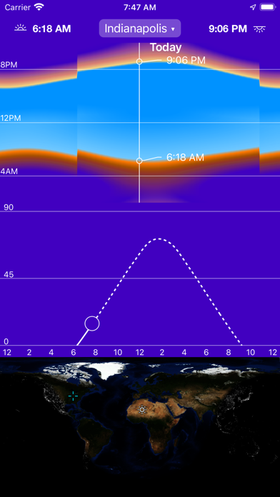 Sunrise Solar Calculator Screenshot