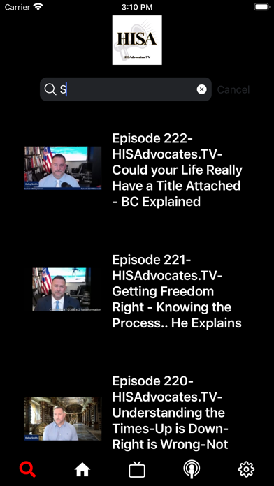 HISAdvocates Screenshot