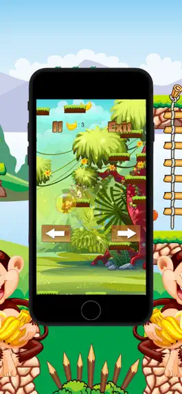 Game screenshot Monkey jumper pick bananas apk